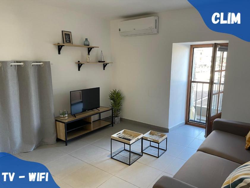 Studio Serena - Vieux Port De Bastia - Clim - Wifi Exteriör bild